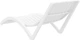 Комплект 2 шезлонга Siesta Slim + Стол Siesta Ocean Side Table - White - изображение 8