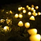 Солнечные LED лампы 2 шт дерево с грибочками IP44 / садовый светильник на солнечной батарее / декоративная подсветка газона террасы - изображение 7