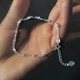 Серебряный браслет с фианитами, вес изделия 2,53 гр (2208822) - изображение 2