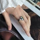Серебряное кольцо с мистик топазом 3.492ct, вес изделия 3,6 гр (2203773) - изображение 7