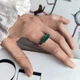 Серебряное кольцо с натуральным агатом 2.63ct, вес изделия 3,16 гр (2206606) - изображение 7