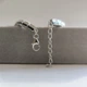 Серебряный браслет с натуральным сапфиром 4.35ct, вес изделия 10,65 гр (2205579) - изображение 3