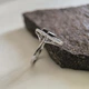 Серебряное кольцо с натуральным раухтопазом (дымчатым кварцем) 1.347ct, фианитами, вес изделия 3,22 гр (2204596) - изображение 2