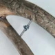 Срібна каблучка з натуральним топазом 0.749ct, фіанітами, вага виробу 1,85 гр (2194545) - зображення 3