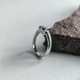 Срібна каблучка з натуральним топазом 1.173ct, фіанітами, вага виробу 2,49 гр (2207085) - зображення 2