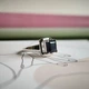 Серебряное кольцо с натуральным сапфиром 3.6ct, вес изделия 4,4 гр (2181125) - изображение 5