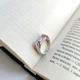 Серебряное кольцо с натуральным аметистом 2.491ct, вес изделия 5,23 гр (2163237) - изображение 3