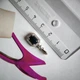 Серебряная подвеска с сапфиром 5.58ct, фианитами (2202646) - изображение 4