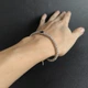 Серебряный браслет с сапфиром nano 9.25ct, вес изделия 12,54 гр (2205777) - изображение 7