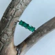 Серебряное кольцо с натуральным агатом 1.35ct, вес изделия 1,81 гр (2189640) - изображение 3
