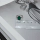 Срібна каблучка з натуральним агатом 3.25ct, вага виробу 2,87 гр (2170983) - зображення 5