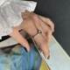 Срібна каблучка з натуральним топазом 1.402ct, фіанітами, вага виробу 2,37 гр (2194477) - зображення 7
