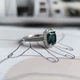 Серебряное кольцо с топазом Лондон Блю 1.821ct, вес изделия 2,93 гр (2204923) - изображение 5