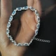 Серебряный браслет с натуральным топазом 11.335ct, вес изделия 12,24 гр (2205630) - изображение 2
