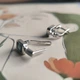 Серебряные серьги с топазом Лондон Блю 2.022ct (2196082) - изображение 5