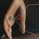 Серебряная подвеска с фианитами (2207542) - изображение 5
