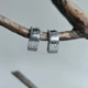 Серебряные серьги без камней (2206521) - изображение 2