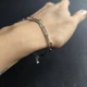 Серебряный браслет с без камней, вес изделия 4,09 гр (2206415) - изображение 7