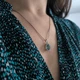 Серебряная подвеска с мистик топазом 2.113ct (2203889) - изображение 8