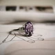 Срібна каблучка з натуральним аметистом 5.397ct, вага виробу 4,19 гр (2189299) - зображення 5