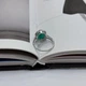 Серебряное кольцо с натуральным агатом 5.398ct, вес изделия 4,27 гр (2170860) - изображение 4