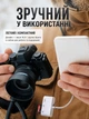 OTG адаптер Lightning 3в1 хаб-картридер для iPhone/iPad, USB+SD+TF, переходник для флешки iOS, белый - изображение 3