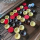 Фішки для нард + кубики, 26 мм, підкладка 30271 - изображение 2