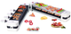Гриль кам'яна поверхня для приготування LITTLE BALANCE 8502 Wing & Cheese Duo 1200 - Уценка - изображение 4