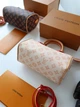 Сумка жіноча Louis Vuitton Speedy Bandoulière 20 біла(045) - зображення 7