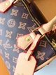 Сумка жіноча Louis Vuitton Speedy Bandoulière 20 коричнева (044) - зображення 8