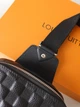 Сумка чоловіча слінг Louis Vuitton Sling Avenue чорна (051) - изображение 4