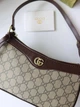 Сумка жіноча Gucci Ophidia коричнева (050) - зображення 7