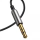 Bluetooth AUX аудіоадаптер Baseus BA01 USB Wireless Adapter Cable авто адаптер ресивер магнітоли BT5.0 (CABA01-01) Black - зображення 6
