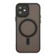 Чохол-накладка Magnetic Matte Camera Lens with Magsafe for iPhone 12 Black - зображення 5