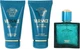 Набір для чоловіків Versace Eros Pour Homme Туалетна вода 50 мл + Гель для душу 50 мл + Бальзам після гоління 50 мл (8011003903061) - зображення 2