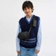 Сумка мужская COACH AXEL CROSSBODY BAG IN SIGNATURE CANVAS CV762 - изображение 2