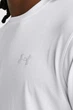 Чоловіча біла футболка UA LAUNCH SHORTSLEEVE Under Armour L 1382582-100 - изображение 3