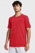 Чоловіча червона картата футболка UA Seamless Grid SS Under Armour SM 1376921-814 - изображение 1