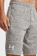 Чоловічі сірі шорти UA RIVAL TERRY SHORT Under Armour 3XL 1361631-112 - зображення 4