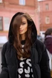 Жіноча зимова куртка пуховик з капюшоном з плащівки Seventeen S-M Чорний (2000000172774) - зображення 5