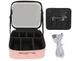 Косметичка-органайзер с LED зеркалом LED Makeup Mirror Handheld Makeup Box – дорожный кейс для косметики с подсветкой - изображение 3