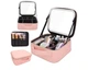 Косметичка-органайзер с LED зеркалом LED Makeup Mirror Handheld Makeup Box – дорожный кейс для косметики с подсветкой - изображение 4