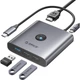 Концентратор USB Type-C Orico FAX3-5P-GY-EP Grey (CA914227) ( Сірий ) 38882 - зображення 5
