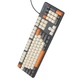 Клавіатура HOCO GM61 Murphy 3-color wired keyboard(Ukrainian version) star gray (6942007678940) - зображення 6