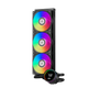 СЖО PсCOOLER DA360 PRO ARGB Digital черный IntelLGA 20XX/1700/1200/115X/1851 AMD AM5/AM4 (DA360 Pro ARGB Digital BK) - изображение 1