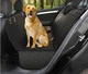 Автогамак для собак PetZoom Loungee Накидка на сидіння і багажник автомобіля для перевезення собак і котів з твердим дном (вологостійка) Черная с Оранжевым - зображення 2