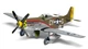 Збірна модель 1/48 американський винищувач North American P-51D Mustang Airfix A05131A - изображение 2