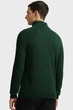 Чоловічий зелений вовняний кардиган EXTRAFINE LAMBSWOOL ZIP Gant S 8050275 - изображение 3