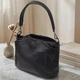 Сумка кросс боди через плечо женская из натуральная кожи Vintage leather-23007 Черная - изображение 15