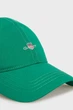 Чоловіча зелена кепка COTTON TWILL CAP Gant OS 9900002 - изображение 3